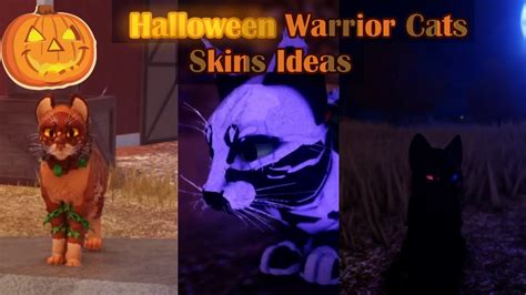 Warrior Cats Halloween Skins Ideas 7 🎃 Roblox Youtube