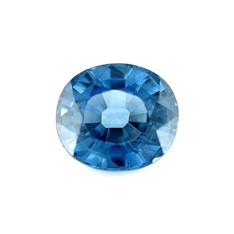 182ct Aig Certified Vivid Blue Sapphire Oval Cut Rare Loose Gemstone