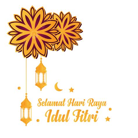 Gambar Desain Selamat Hari Raya Idul Fitri Dalam Maroon Dan Warna Emas