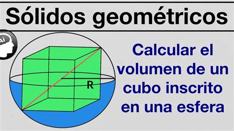 Calcular El Volumen De Un Cubo Inscrito En Una Esfera Cuyo Radio Es