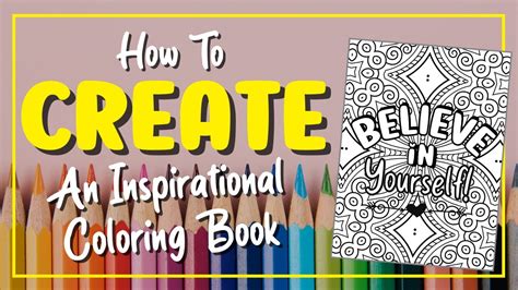 How To Make An Inspirational Coloring Book For Amazon Kdp Using Canva Youtube