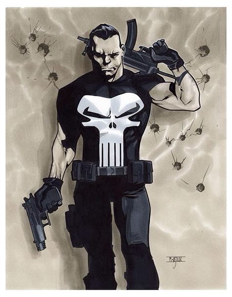Punisher By Mahmud Asrar Marvel Comic Book Characters Comic Book