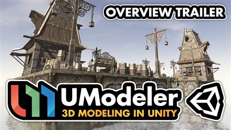 Umodeler 3d Modeling In Unity Youtube