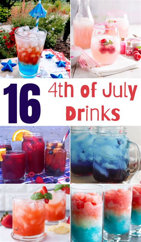 16 Patriotic 4th Of July Drinks Patriotic Drinks Happy Drink