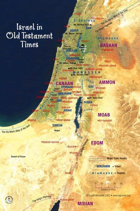 Israel In Old Testament Times Bible Knowledge Bible Mapping Bible Study
