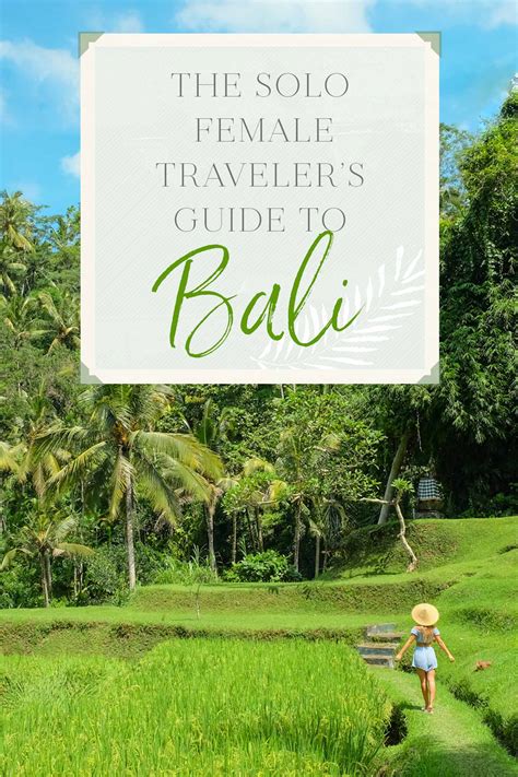 The Solo Female Travelers Guide To Bali • The Blonde Abroad