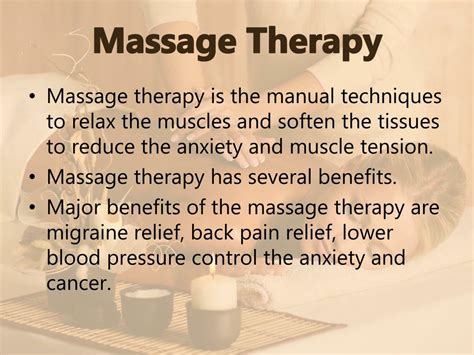 ppt types of massage therapy powerpoint presentation free download id 1496459
