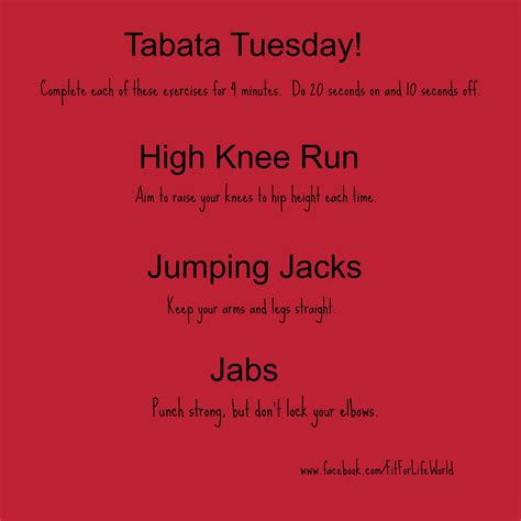 Need A Quick Tabata Workout Heres A 12 Minute Tabata To Help Anyone Get Their Heart Rate Up