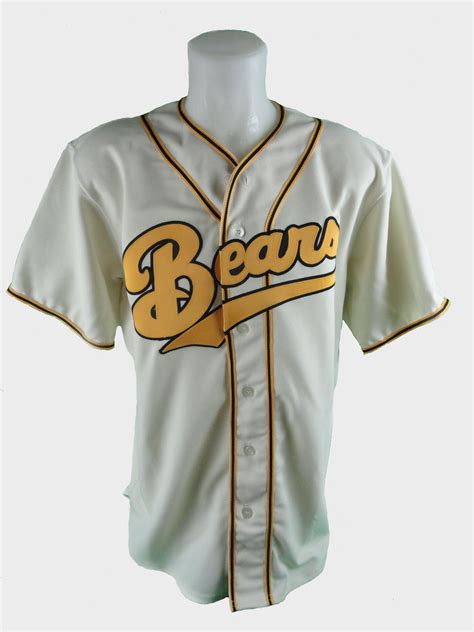 Please reference size chart to find best fit and standard conversions. Lot Detail - "Bad News Bears" Baseball Jersey