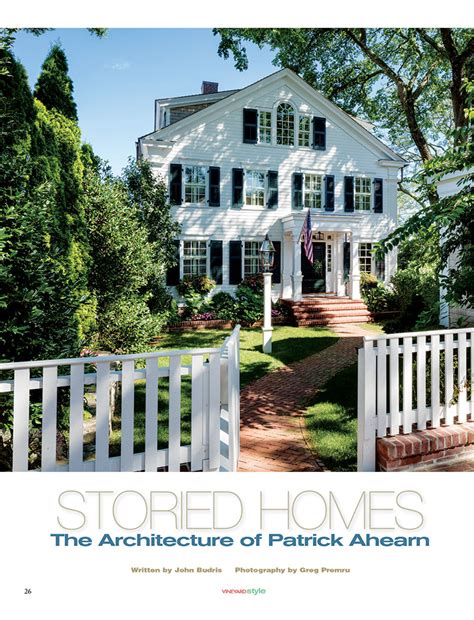 Vineyard Style Reviews Timeless Patrick Ahearn Architect