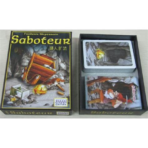 Saboteur is a light game of hidden roles, bluffing, and tile laying. Saboteur Card Game!, Toys & Games on Carousell