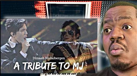 Dimash Tribute To Michael Jackson Was Awesome Reaction Youtube