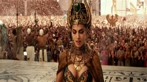 cool movie screenshots elodie yung as hathor goddess of love in gods of egypt 2016
