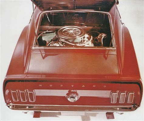 1969 Ford Mustang Boss 429 Lid Concept Press Photo Usa Flickr