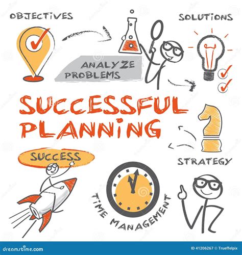 Successful Planning Stock Illustrations 16434 Successful Planning