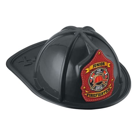 Black Fire Safety Starts With Me Firefighter Hat Positive Promotions