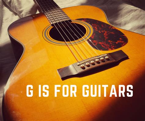 an alphabet blog g is for guitars — anthony toner