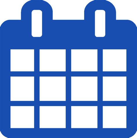Download High Quality Calendar Clipart Blue Transparent Png Images