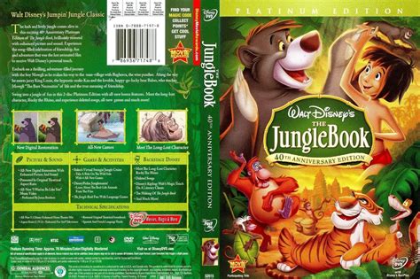Jungle Book40th Anniversary2 Dvdnew Dvd Disney