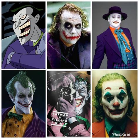 To be portrayed in different ways exceptionally proves that The Joker ...