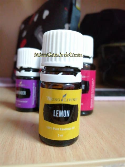 Kemudian, minyak tea tree dihirup sebagai obat pilek dan batuk. Young Living Essential Oils | EO Lemon ~ EO Bajet Tapi ...