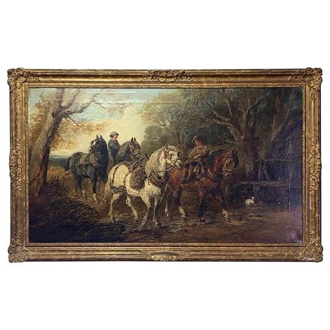 19th Century American Classical Oil Painting For Sale At 1stdibs