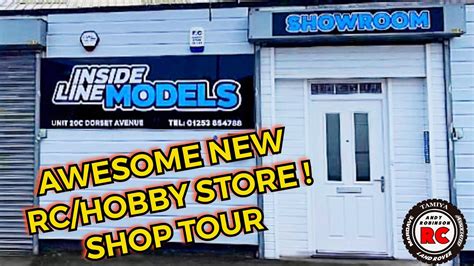 E227 I Get A Sneak Peak At INSIDE LINE MODELS Brand New RC Store