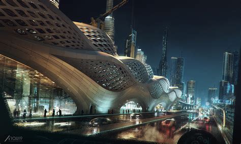 Riyadh Metro Station Ronen Bekerman 3d Architectural Visualization