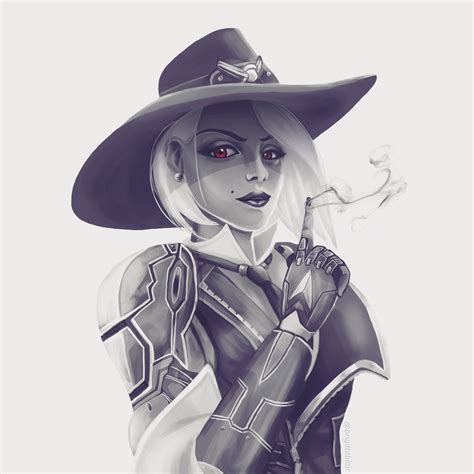 Overwatch Ashe By Toshimay On Deviantart