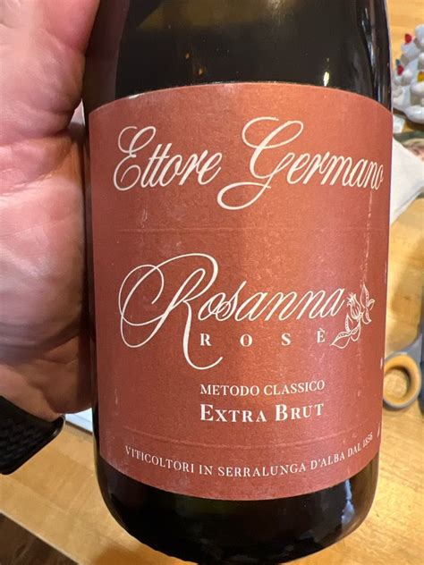 2019 Germano Ettore Rosanna Rosé Extra Brut Italy Piedmont Vino Da