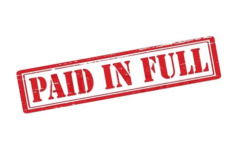 Paid In Full Png Png Image Collection