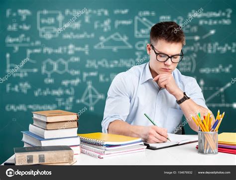 Man Studying In School Stock Photo By ©billiondigital 154676932