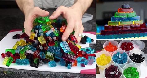 Learn How To Make Delicious Stackable Lego Gummy Candy