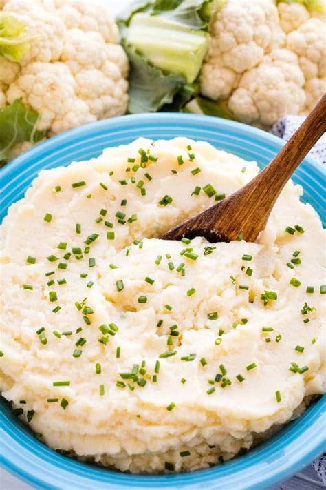 Parmesan Mashed Cauliflower Is A Great Low Carb Alternative To Mashed
