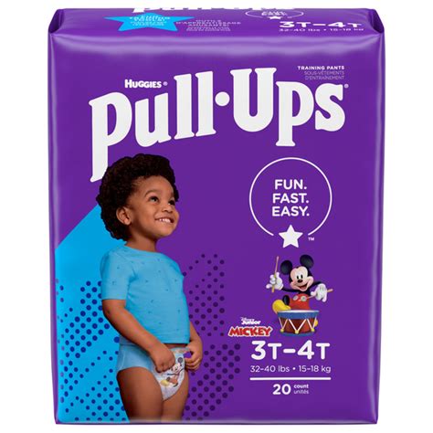 Baby Diapering Jumbo Pack 18 Count Pull On Disposable Training Diaper