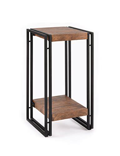 Shop small space accent tables in a variety of styles and designs to choose from for every budget. Amazon.com: FIVEGIVEN Accent Side Table for Small Spaces End Table Rustic Industrial Metal Brown ...