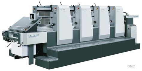 Máquina Impresión Offset Hoja Komori Spica Omc Sae Distribuidor