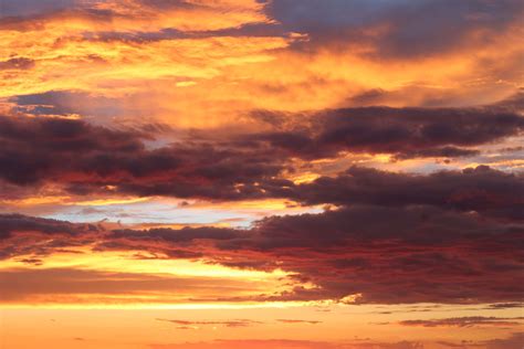 3840x2560 Colors Evening Sky Orange Sky Sea Of Clouds Sky Sky