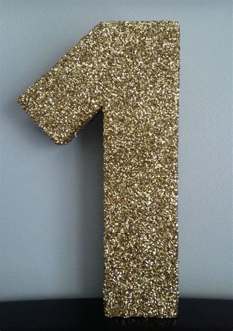 Glittery Numbers First Birthday Photo Prop Letters Etsy Fun Photo Props First