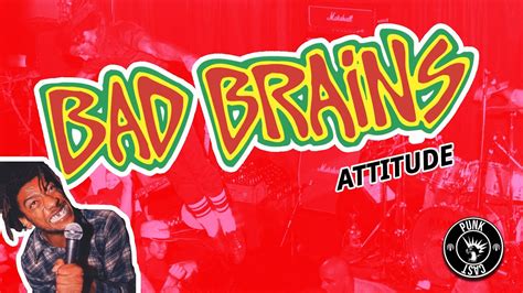Bad Brains Attitude Lyric Video Youtube