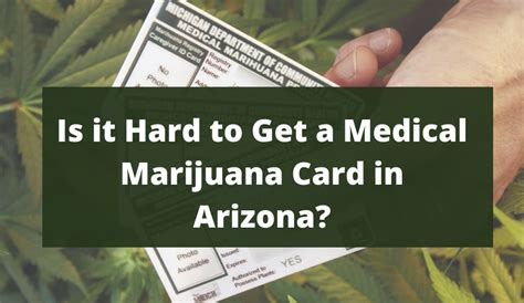Additionally, you will need to verify with a doctor that you still have a qualifying condition. Is it Hard to Get a Medical Marijuana Card in Arizona? - Affordable Сertification