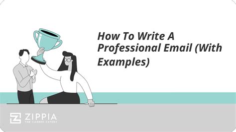 How To Write A Professional Email With Examples Zippia
