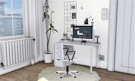 My Sims 4 Blog Mono Workstation By Mxims