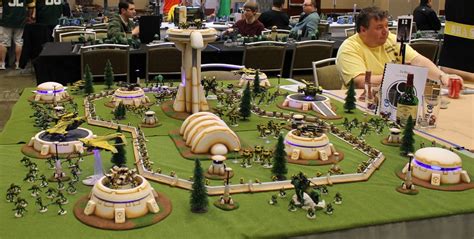 Showcase Amazing Tau Airfield Table Adepticon 2013 Bell Of Lost Souls