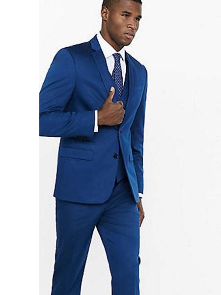 Mens Indigo ~ Cobalt Blue Suit Separates Sale