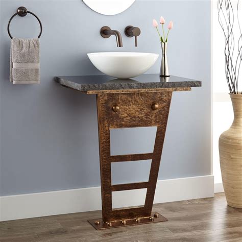 Free shipping on orders over $50. Zhi+Wall-Mount+Console+Vanity+for+Vessel+Sink+ $ 465.00 ...