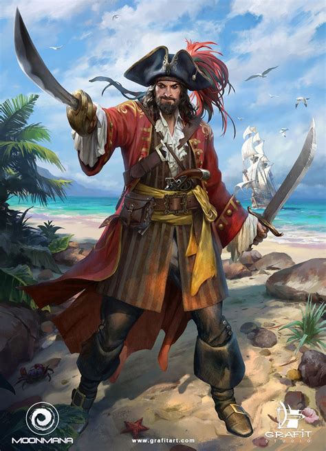Ultimate Pirates Characters Grafit Studio Pirate Art Pirate