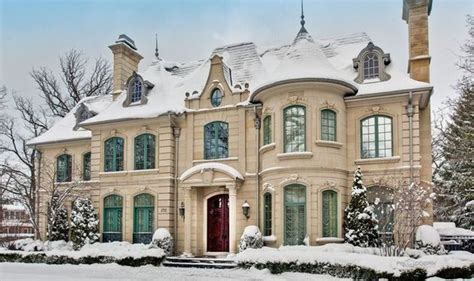 This French Chateau Inspired Limestone Home Is Located At 575 Longwood