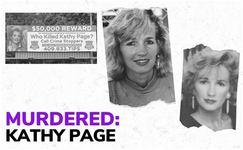 Murdered Kathy Page Crime Junkie Podcast