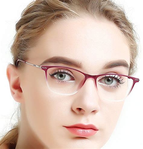 eyewear frames occi chiari rectangle lightweight non prescription eyeglasses frame